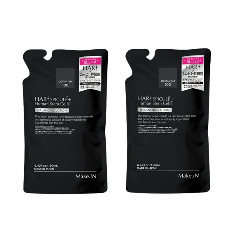 樂天商城 - ハリスピキュール+ヒト幹細胞 バランシングローション 190ml リフィル（2点セット）
