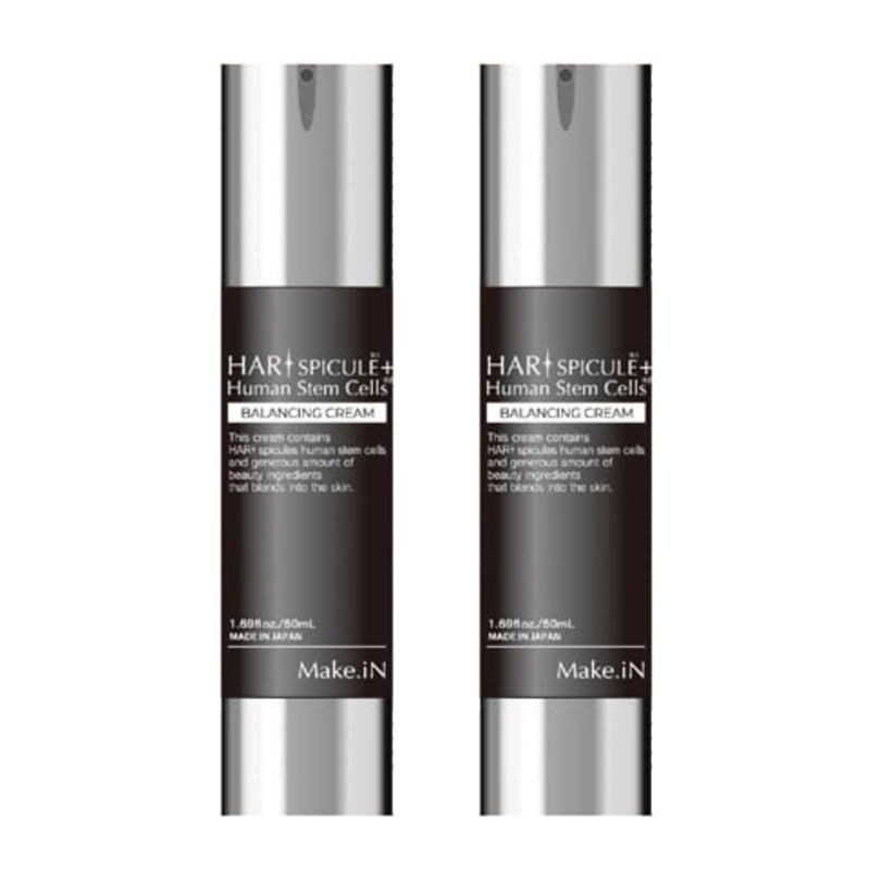 ハリスピキュール+ヒト幹細胞 バランシングクリーム 50ml（2点セット）