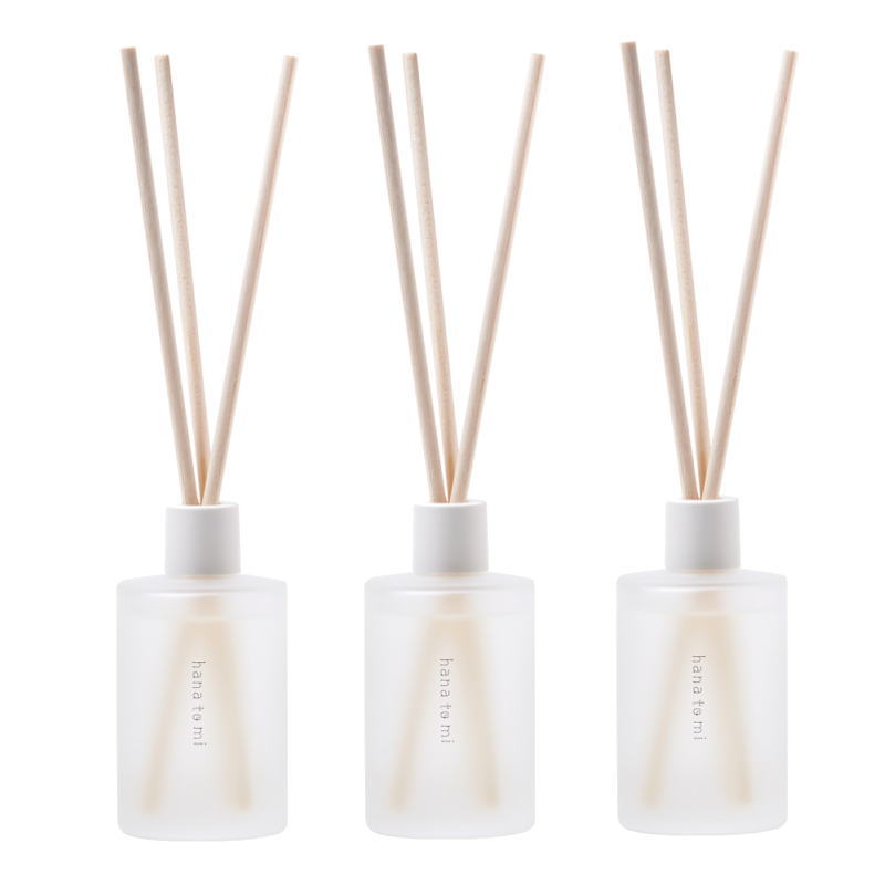 フレーバーライフ hana to mi(ハナトミ) アロマティックディフューザー クロボウ 105ml（3点セット）