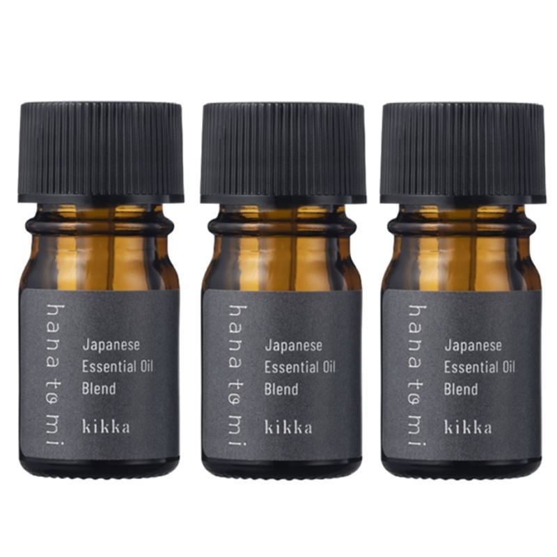 フレーバーライフ hana to mi(ハナトミ) エッセンシャルオイル kikka(キッカ) 3ml（3点セット）