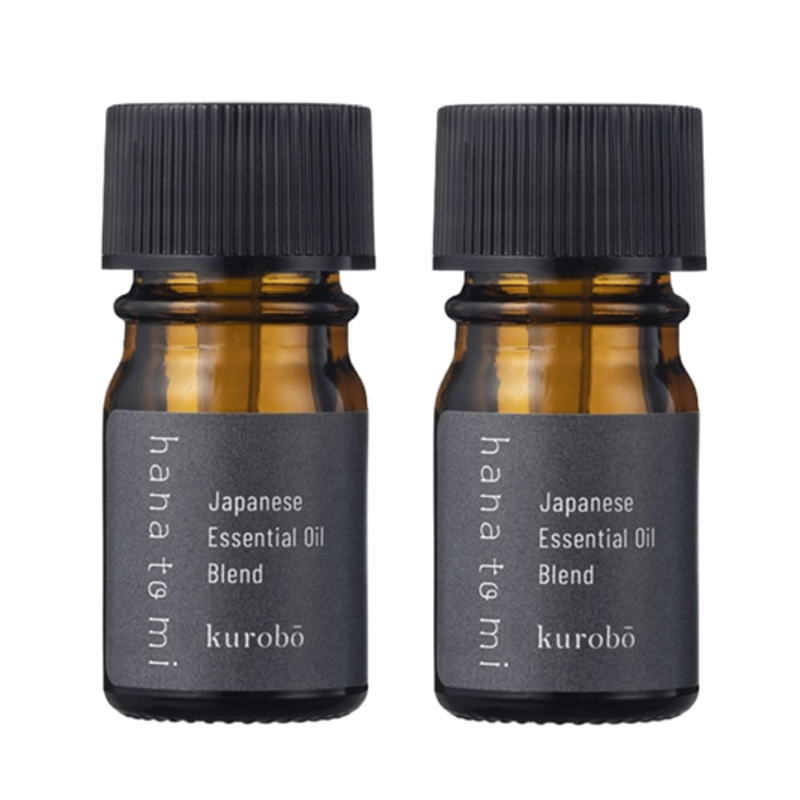 フレーバーライフ hana to mi(ハナトミ) エッセンシャルオイル kurobo(クロボウ) 3ml（2点セット）