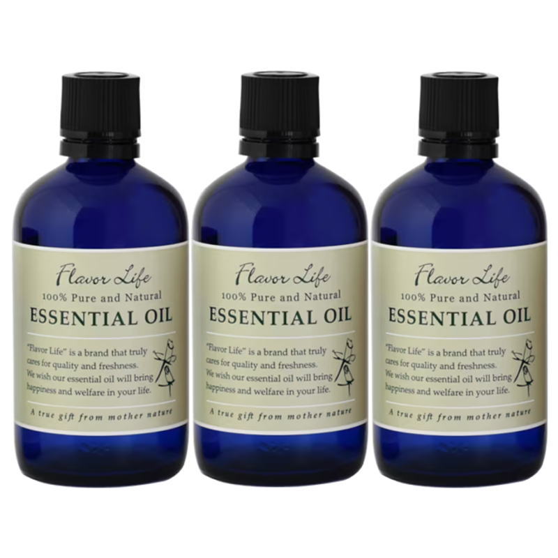 フレーバーライフ エッセンシャルオイル ユーカリ・グロブルス 100ml（3点セット）