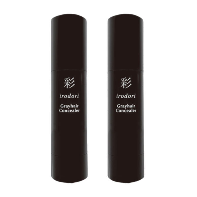 イリヤ 彩 グレイヘアコンシーラー ナチュラルブラウン 9g×2点セット