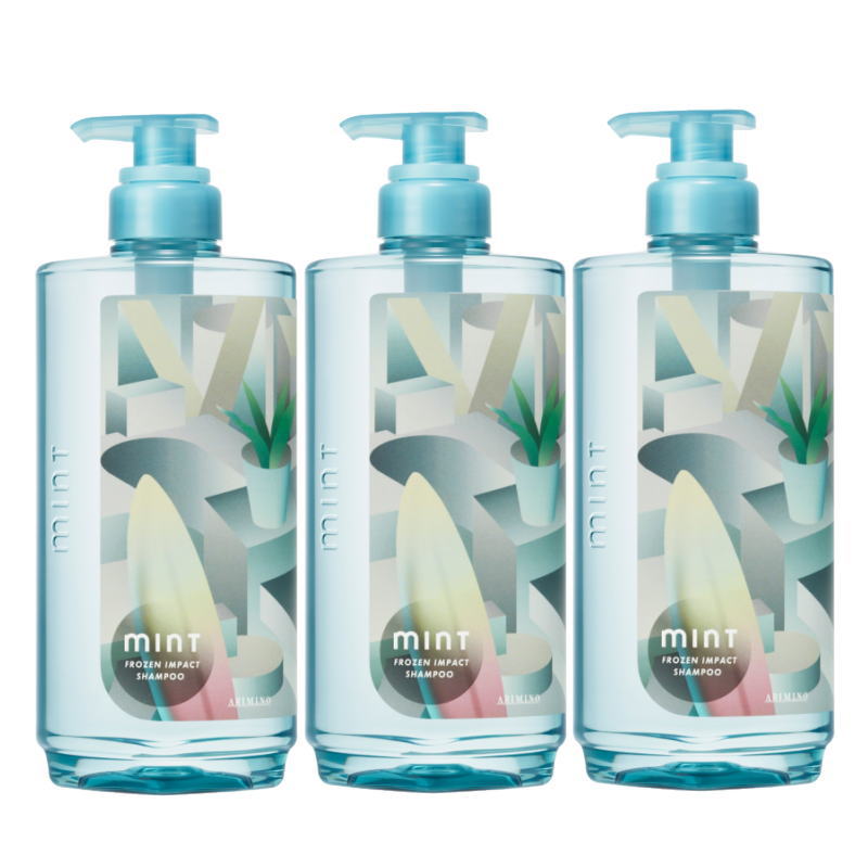 アリミノ ミント 2026 シャンプー フローズンインパクト 550ml(3点セット)