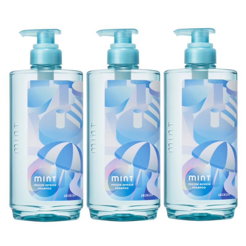 アリミノ ミント 2026 シャンプー フローズンリフレッシュ 550ml(3点セット)