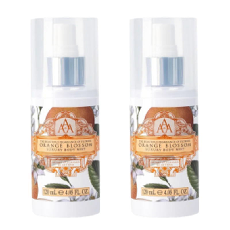 クルトンヒルファーム ラグジュアリーボディミスト オレンジブロッサム 120mL (2点セット)
