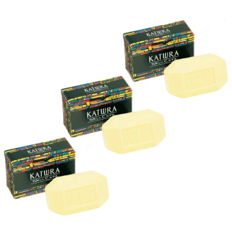 Katwra Cosmetics - カツウラ サボン(香料入り) 100g (3点セット)
