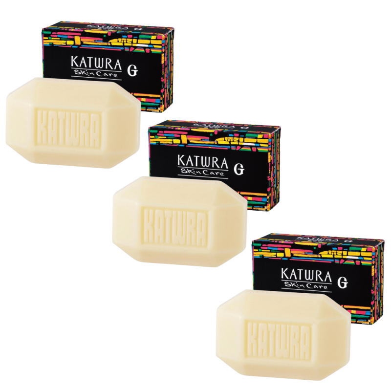Katwra Cosmetics - カツウラ サボンG(無香料) 100g (3点セット)