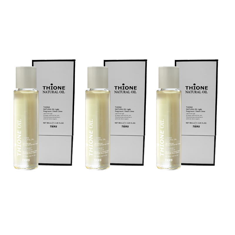 Other - ティアーズ　ティオーネ　ナチュラルオイル ライト 80ml ×3個セット