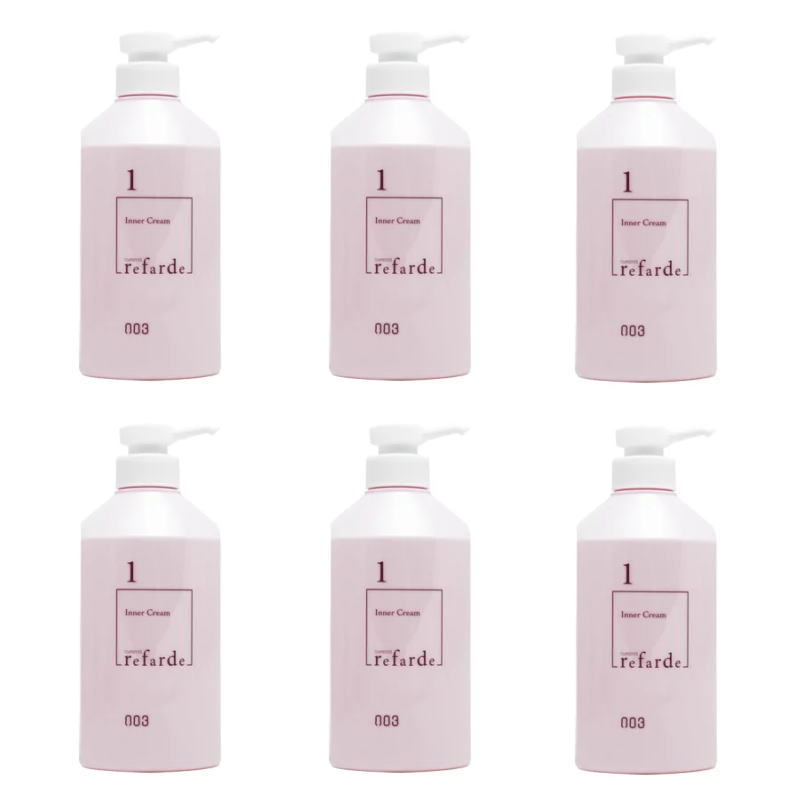 ナンバースリー　ルファルデ インナークリームヘアトリートメント/1st step 専用ボトル 【×6点セット】