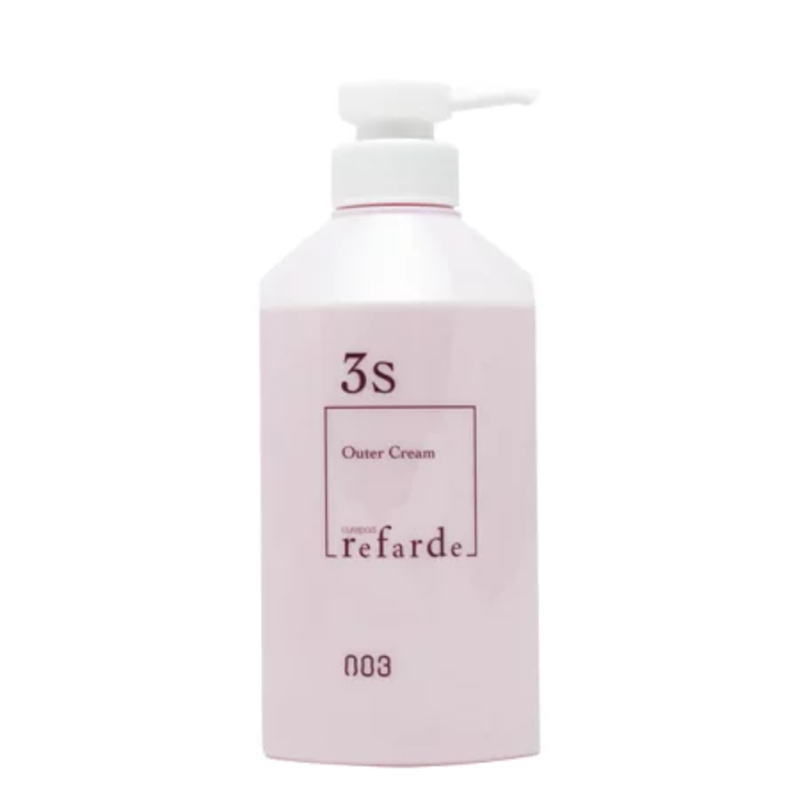 ナンバースリー　ルファルデ アウタークリームS さらさら（軟毛〜普通毛用） 3rd step 専用ボトル