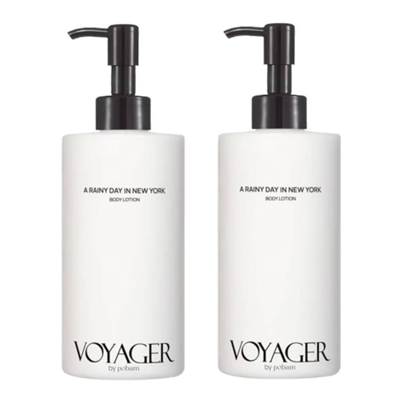 ボイジャーバイポパム レイニーデイインニューヨーク ボディローション 300ml (2点セット)