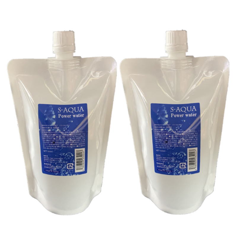 S-AQUA(サイエンスアクア) パワーウォーター 500ml リフィル(2点セット)