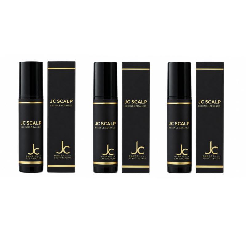 自由が丘クリニック JC スカルプエッセンス アドバンス 100ml (3点セット)