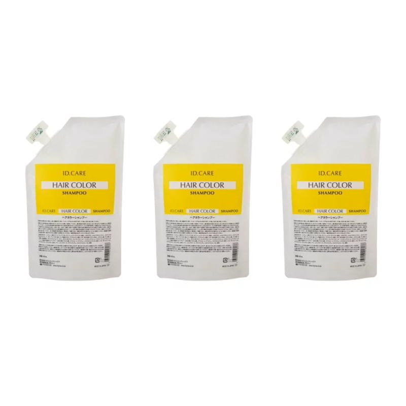 メロス ID CAREヘアカラーシャンプー500ml (3点セット)(4.0)