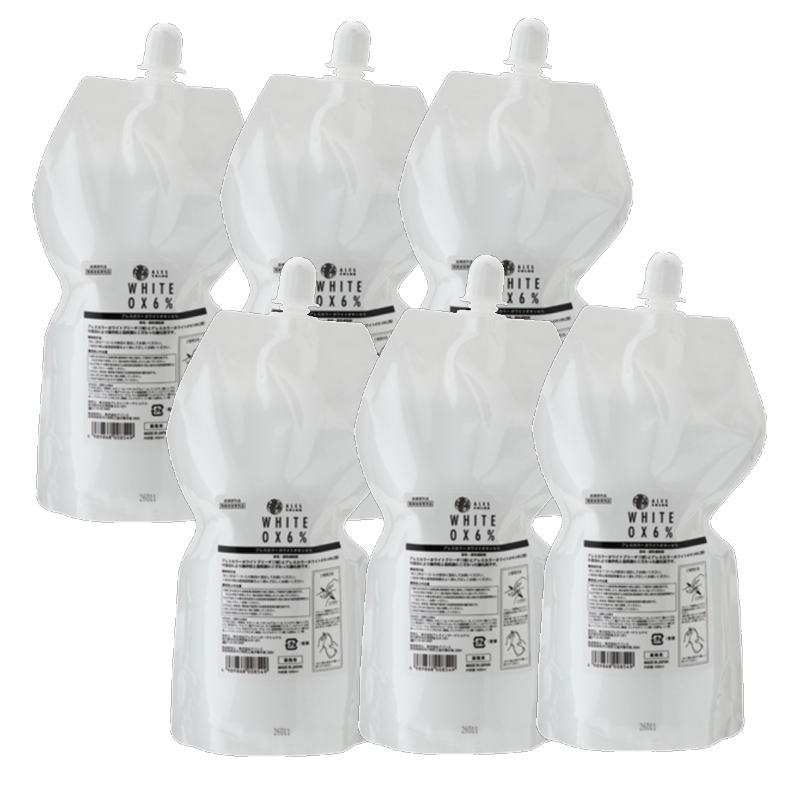 アレスカラーホワイトブリーチ専用2剤 操作性と低刺激にこだわった脱色剤。 より使いやすく、美容師様の声を反映させて作った脱色剤です。 ※この商品は、アレスカラーホワイトブリーチ専用2剤になります。アレスカラーホワイトブリーチ専用2剤 操作性...