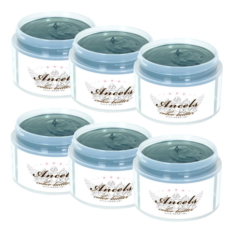 アレス エンシェールズ　カラーバター　アッシュグリーン　200g×6点セット