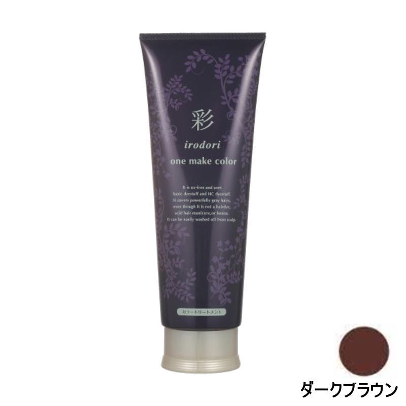 イリヤ 彩 ONEメイクカラー ダークブラウン 250g