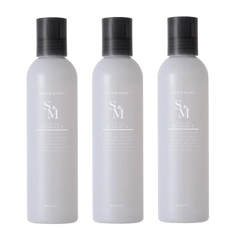 樂天商城 - セフティ　SAN＆MONI サンモニ スキャルプケアシャンプー V　240ml×3点セット