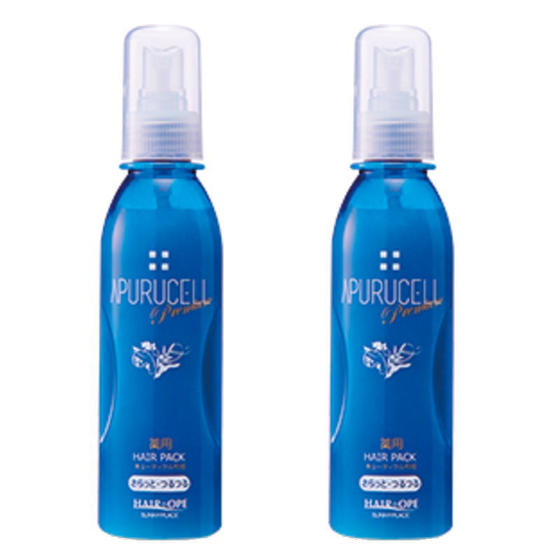 樂天商城 - サニープレイス アプルセルプレミアム 薬用ヘアパック さらっと (165ml)×2個セット