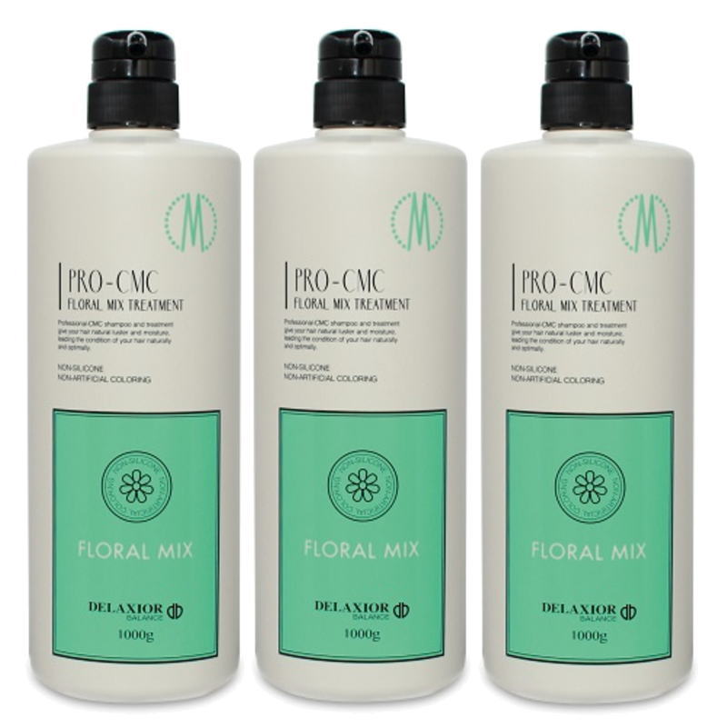千代田化学 デラクシオ プロCMC フローラルミックストリートメント 1000g×3点セット