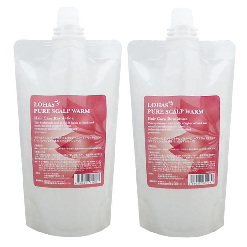 テクノエイト　 ピュアスキャルプウォーム 400ml【2個セット】