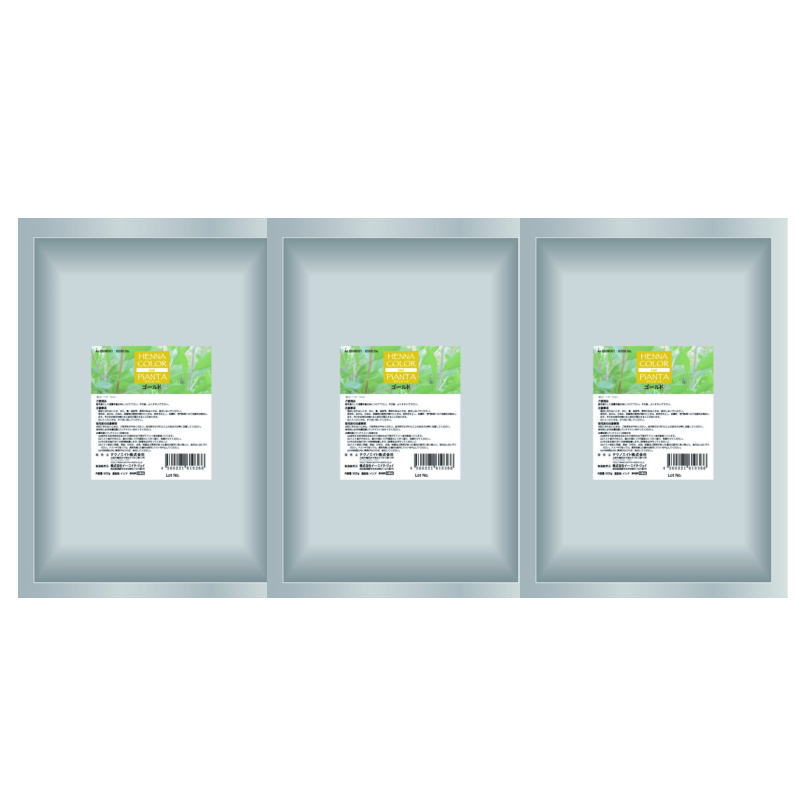 テクノエイト　ピアンタヘナ　ゴールド　500g【3個セット】