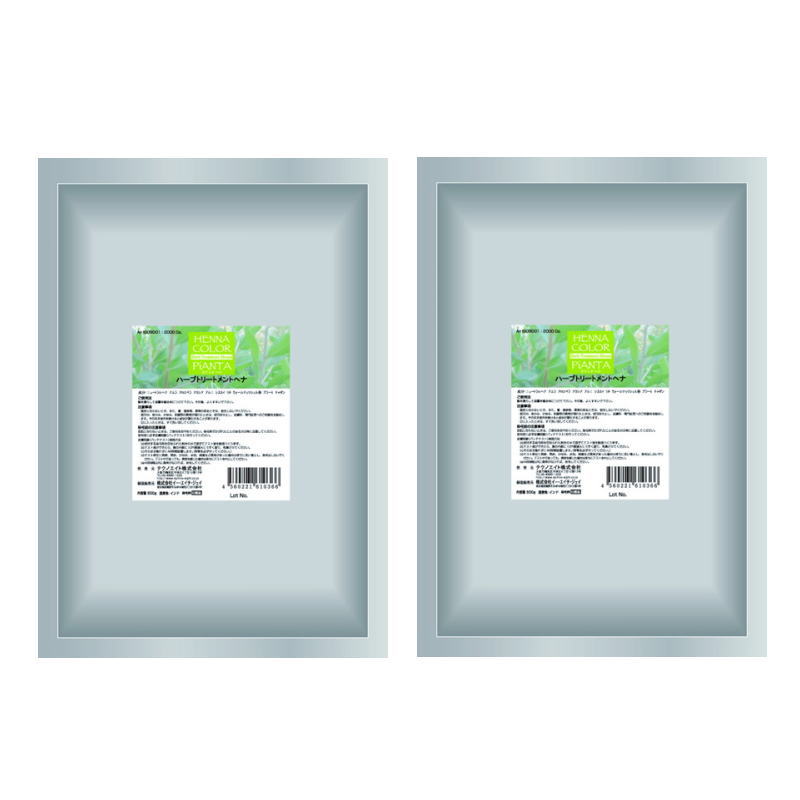 テクノエイト　ピアンタヘナ　ハーブトリートメントヘナ　500g【2個セット】