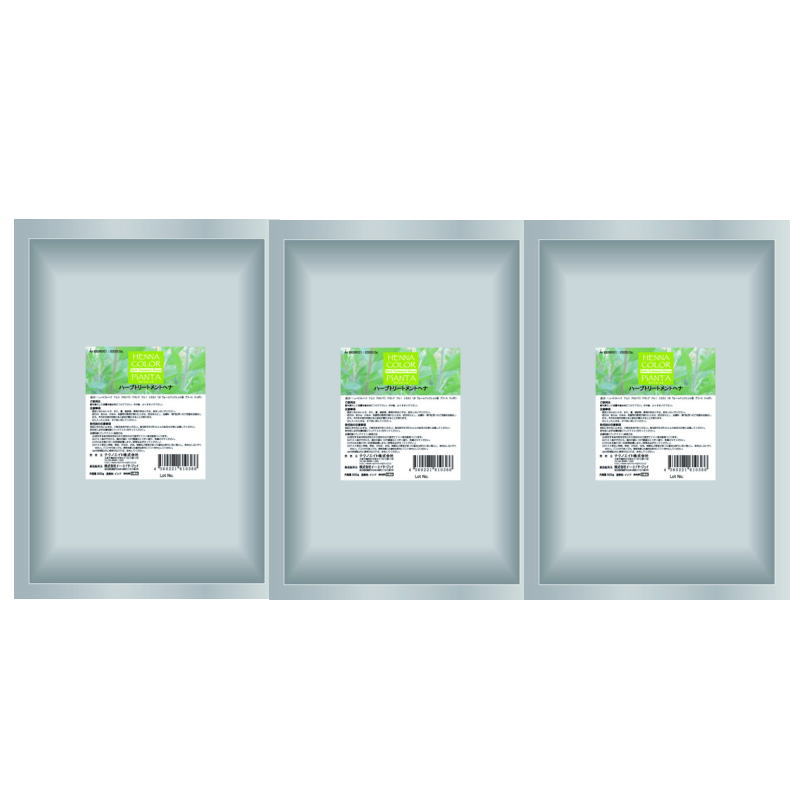 テクノエイト　ピアンタヘナ　ハーブトリートメントヘナ　500g【3個セット】