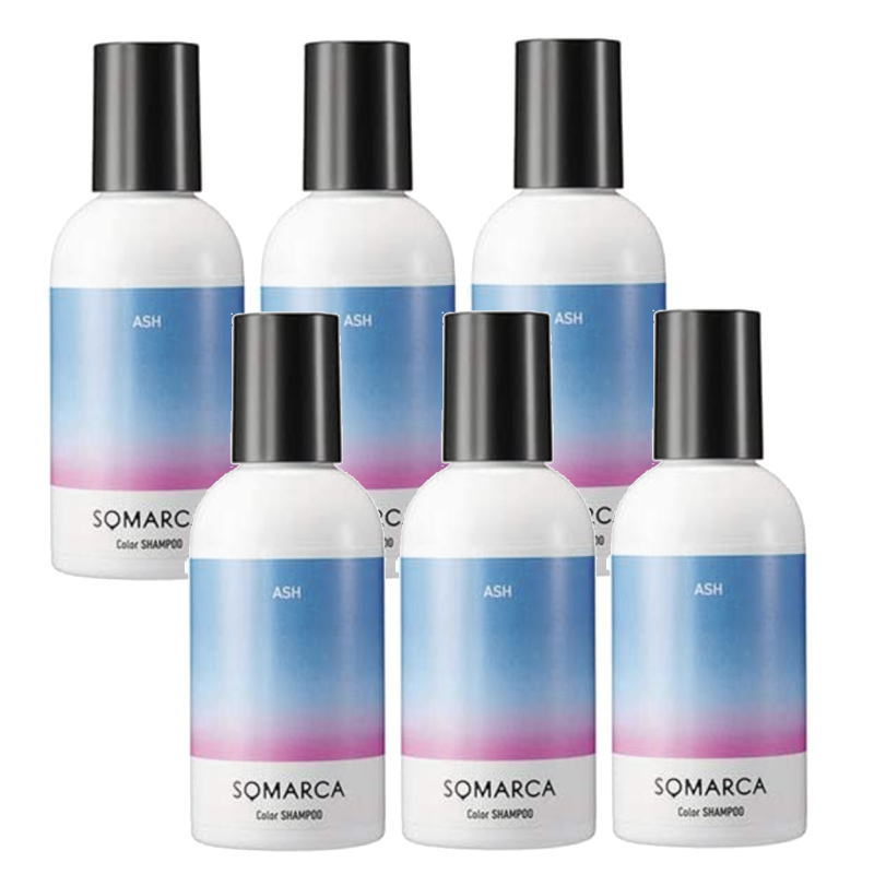 hoyu　ホーユープロフェッショナル　SOMARCA(ソマルカ) カラーシャンプー アッシュ 150ml×6点セット