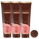 hoyu ホーユープロフェッショナル LESSE レセ カラートリートメント ナチュラルブラウン 245g×3点セット