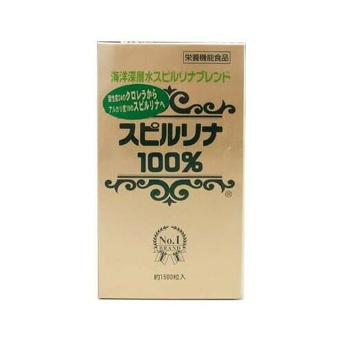 海洋深層水で培養したスピルリナと、飲用水で培養した通常培養のスピルリナを混合した商品です。商品区分栄養機能食品内容量1500粒サイズ個装サイズ：17×10×9cm重量個装重量：770g仕様一日の摂取目安:約30粒(6g)賞味期間：製造日より1,080日生産国日本