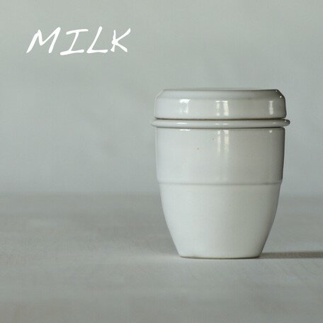 suzugama　soupir スピール コーヒードリッパー [ネルドリップ/コンパクトな陶器のコーヒードリッパー][MILK]