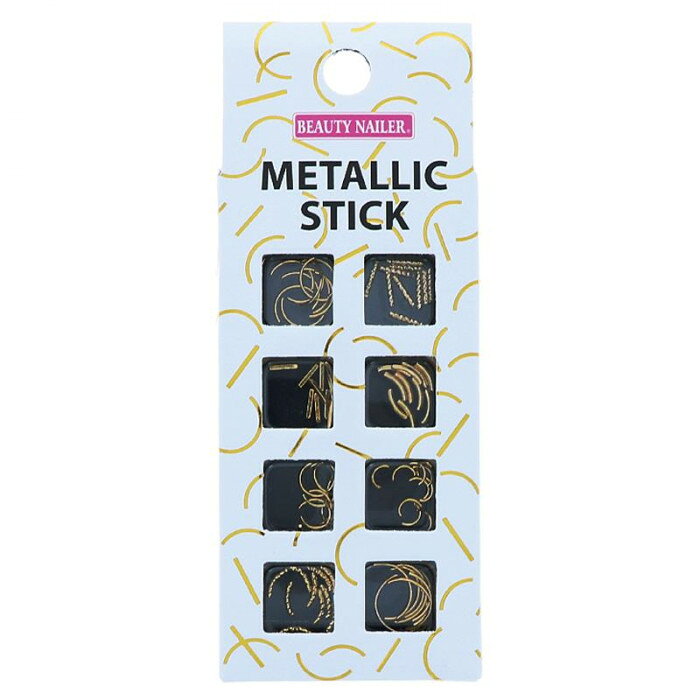 ビューティーネイラー メタリック スティック metallic stick MTS-1　（メール便でお届けします。(代引き不可)）