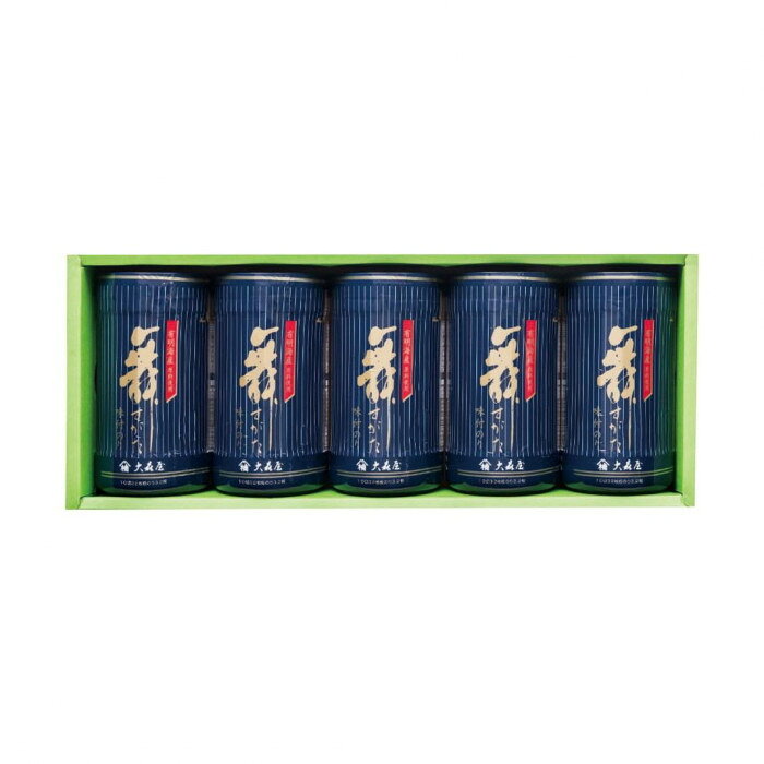 有明海産原料を使用した、風味と口溶けの良い味付のりの詰合せ。保存に便利な卓上タイプです。サイズ個装サイズ：41×17×9cm重量個装重量：610g仕様賞味期間：製造日より540日セット内容味付のり(10切32枚)5個生産国日本栄養成分1本(板のり3.2枚)あたり　エネルギー:24kcal、たんぱく質:4.4g、脂質:0.4g、炭水化物:5.4g(糖質:1.9g/食物繊維:3.5g)、食塩相当量:0.6g(推定値)原材料名称：味付のり乾のり(有明海産)、醤油、砂糖、昆布エキス、みりん、清酒、唐辛子、エビエキス、昆布、食塩/調味料(アミノ酸等)、甘味料(甘草)、(一部に小麦・えび・大豆を含む)アレルギー表示小麦、えび、大豆（原材料の一部に含んでいます）保存方法常温保存製造（販売）者情報株式会社大森屋fk094igrjs