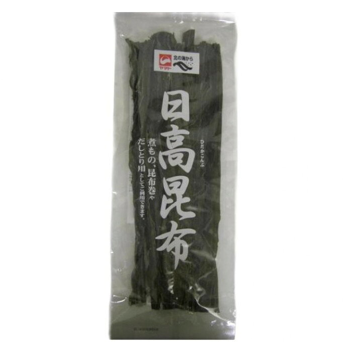日高昆布は、あっさりとした上品な味のだし汁がとれ、また食べてもおいしい北海道産の天然昆布を使用しています。野菜との煮あわせ・昆布巻んだおの「煮もの料理素材」として、まただしとり用として、ご利用いただけます。内容量100g×30袋サイズ個装サイズ：47×51×40cm重量個装重量：3330g仕様賞味期間：製造日より360日生産国日本原材料名称：昆布昆布(北海道日高産)保存方法直射日光のあたる所、および高温多湿の所はさけて常温で保存してください。製造（販売）者情報ヤマトタカハシ株式会社郵便番号914-0038福井県敦賀市坂下17号3番地の1fk094igrjs