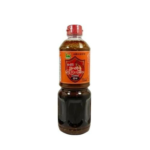 サンダイナー食品 焼肉たれ スーパーグレービー(甘口) 730ml 12本 596　（北海道・沖縄は送料+660円頂戴します。） pechka-10044602 PECHKA パッケージ画像