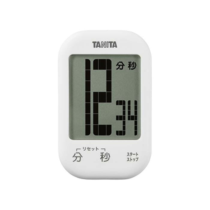 TANITA タニタ タッチキータイマー TD-413WH　（北海道・沖縄は送料+660円頂戴します。）