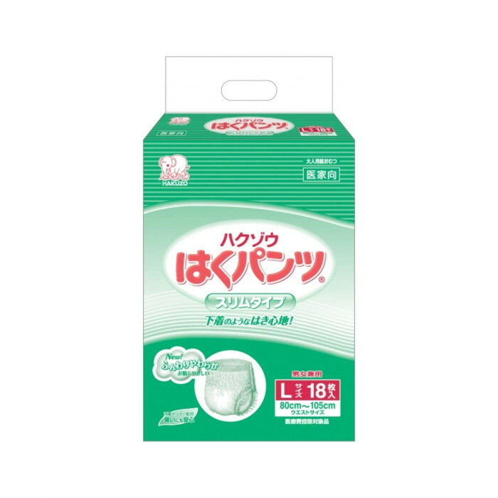 すっきりうす型マットでモコモコしない、下着のようなはき心地です。のびのびソフトギャザーにより、片手でも上げ下げがカンタンです。全面通気性シートでムレ・カブレを抑えます。サイズ適合ウエストサイズ:80cm〜105cm個装サイズ：35×75×33cm重量個装重量：7100g仕様吸収量:約700g包装:18枚/袋1梱入数:6袋生産国日本fk094igrjs