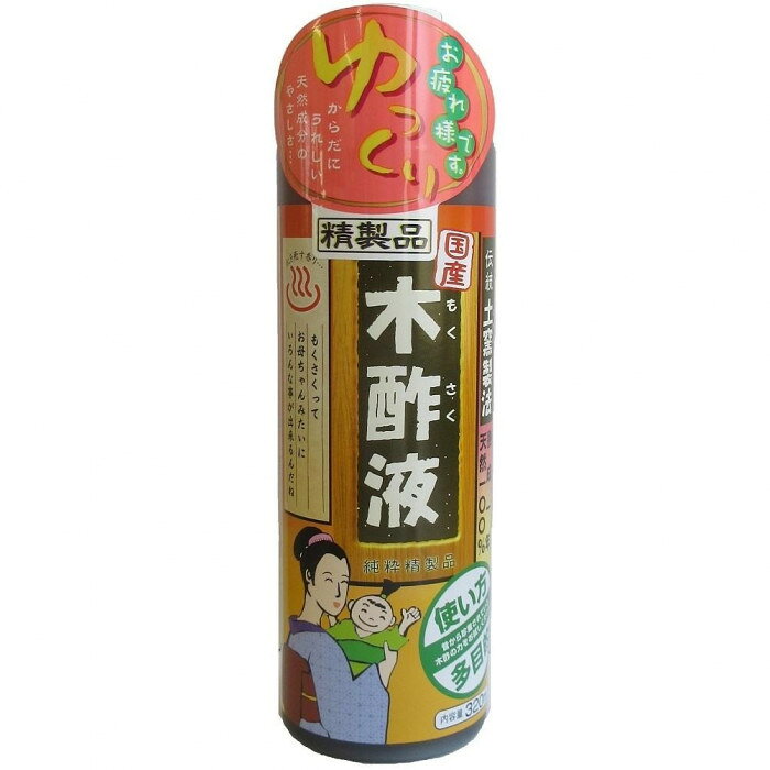 日本漢方研究所　スキンケア・入浴グッズ　木酢液　320ml　50222　（北海道・沖縄は送料+660円頂戴します。）