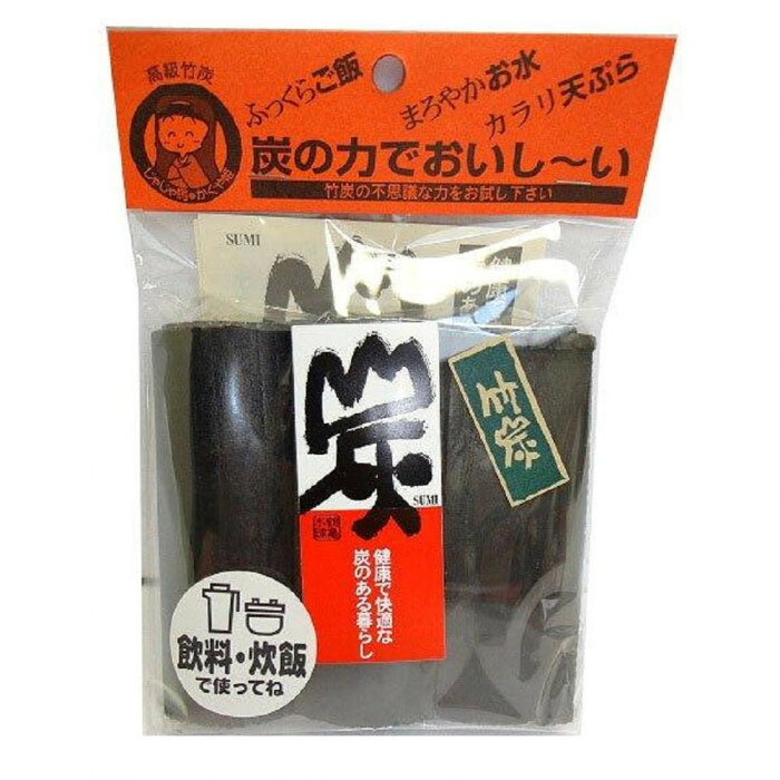 日本漢方研究所　飲料・炊飯用竹炭　6枚　52470　（北海道・沖縄は送料+660円頂戴します。）