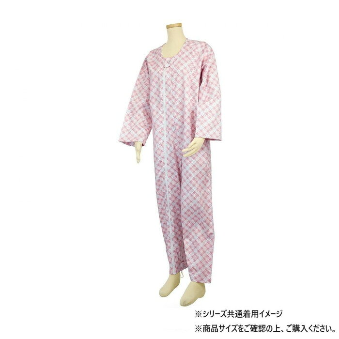 一人では開けにくい、タッチホックを使用した綿100%の介護用パジャマです。服脱ぎやおむついじりなどを防ぐ、一人では開けにくい構造のホックを採用しました。サイズ身丈133×身幅52×袖丈64cm個装サイズ：37×28×3cm重量個装重量：1140g素材・材質綿100%仕様Mサイズ適応身長:153〜163cm適応胴囲:74〜82cm適応股下:61cm生産国中国fk094igrjs