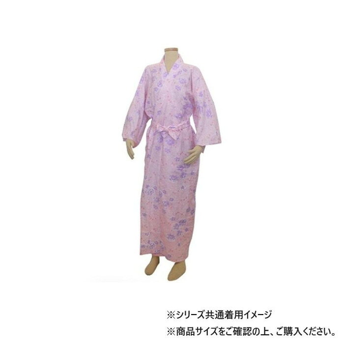 裏面は吸湿・吸汗性に優れたガーゼを使用した、肌にやさしく、さわやかな着心地のねまきです。サイズ身丈130×身幅145×裄丈63cm個装サイズ：35×22.4×3.2cm重量個装重量：480g生産国中国fk094igrjs
