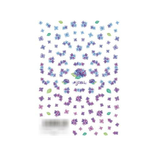TSUMEKIRA(ツメキラ)　ネイルシール　紫陽花　NN-AJI-101　（メール便でお届けします。(代引き不可)）