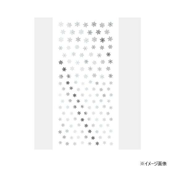 人気の雪の結晶から、更に厳選したデザインとサイズがシルバーカラーで登場です。使いやすさを重視した全体に小さいサイズ展開と、小さくても繊細な雪の結晶を再現した箔のシール。冬ネイルの永遠の定番シールです。サイズシートサイズ:63×127mm個装サイズ：7×15×1cm重量個装重量：4g素材・材質PE生産国日本fk094igrjs