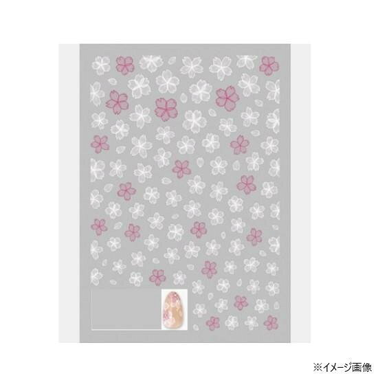 にじみと美しいグラデーションが特徴のたらしこみ技巧で描いたような繊細な桜の花を、ホワイトとポイント使いができるピンクを織り交ぜて一枚のシートにしました。しなやかフィットシート使用。サイズシートサイズ:88×120mm個装サイズ：9×15×1cm重量個装重量：6g素材・材質PE生産国日本fk094igrjs