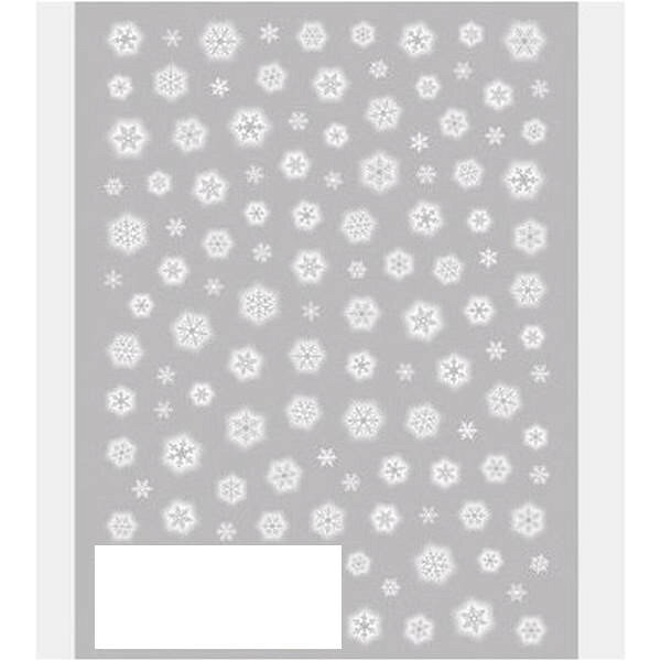 ふんわりとしたチークタイプと使いやすいミニサイズの雪の結晶です。今にも溶けてしまいそうな繊細な儚げさが、上品に冬の雰囲気を演出してくれます。サイズシート:88×120mm個装サイズ：9×15×1cm重量個装重量：6g生産国日本fk094igrjs