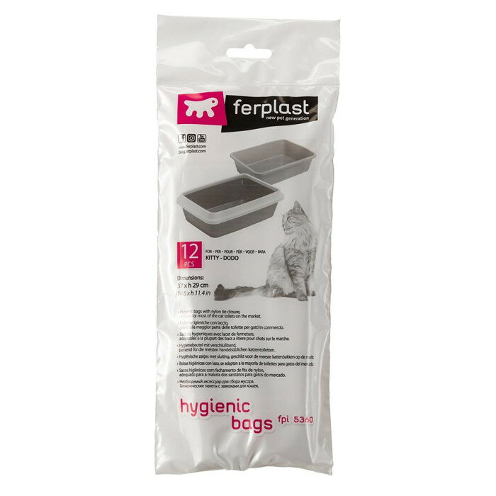 ファープラスト キティ(KITTY)専用 FPI 5360 トイレ用袋(12枚入) 85360724