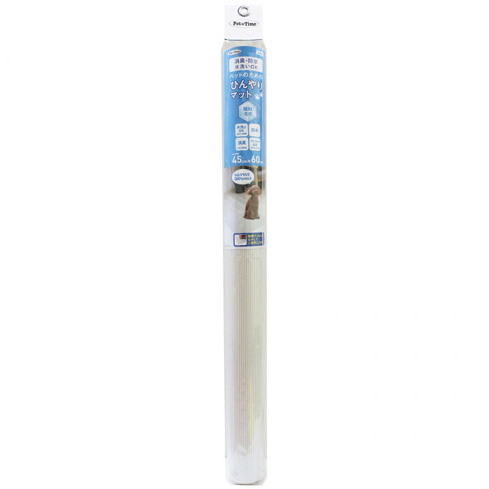 接触冷感仕様のペット用マット。防水・消臭機能付きでお手入れも簡単です。自由にカットOK。サイズ個装サイズ：67×6×6cm重量個装重量：400g素材・材質本体:塩化ビニル樹脂、保護フィルム:ポリエステル生産国日本fk094igrjs