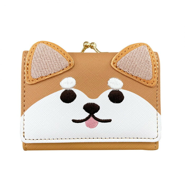 わんちゃんのかわいいダイカット財布です。サイズW105×H78×D30mm個装サイズ：8×11×3cm重量個装重量：139g素材・材質合成皮革生産国中国fk094igrjs